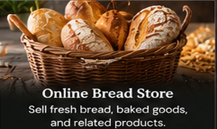 Basket of artisan bread